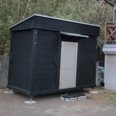 ログBOX 3型をトイレとして設置