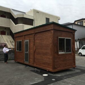 茨木市にて　ログBOX5.5型納品