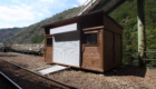 京都保津峡ログBOX特注
