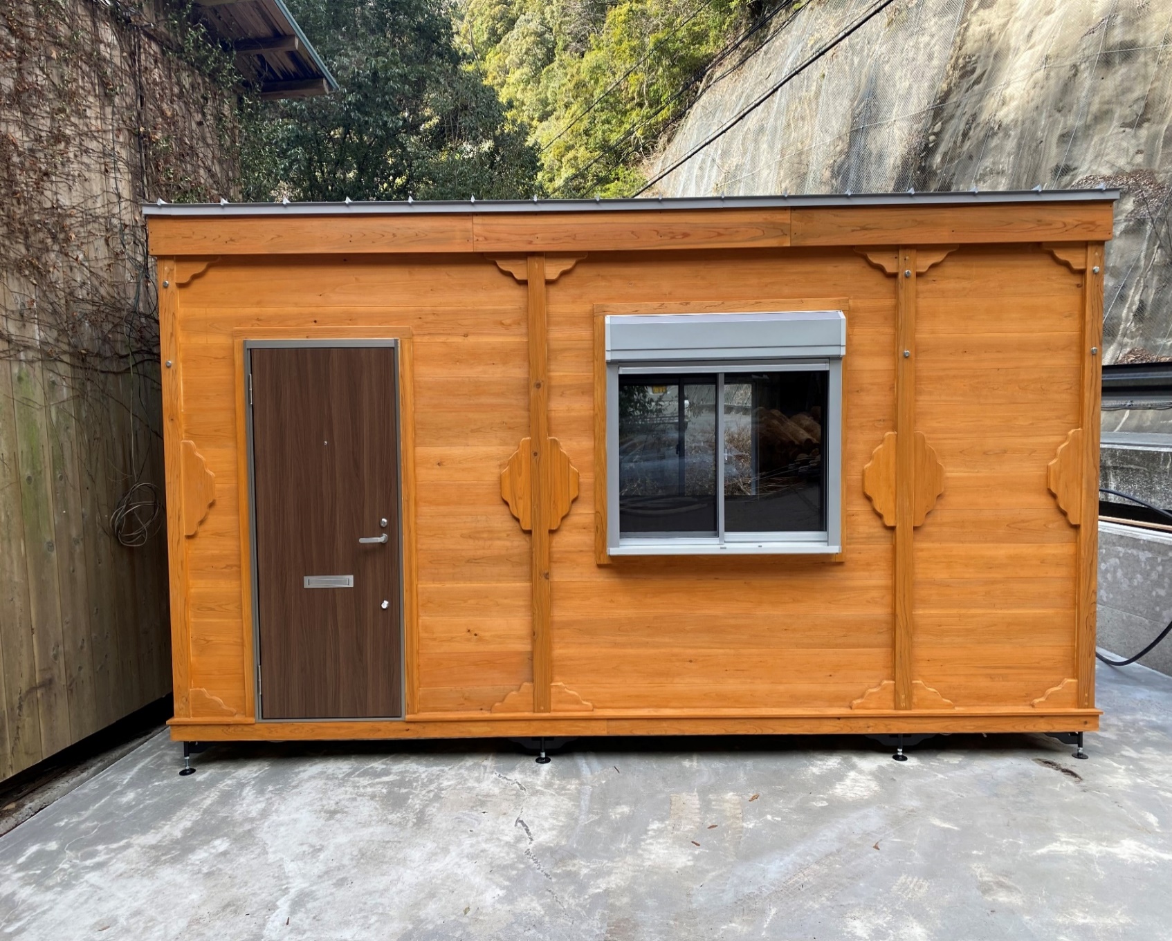 奈良ログBOX5型事務所